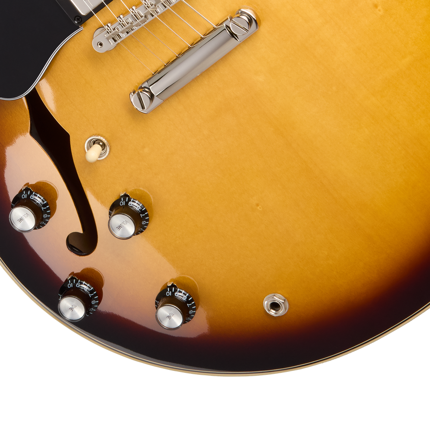 Gibson ES-345, Left-Handed, Vintage Burst Electric Guitar Gibson