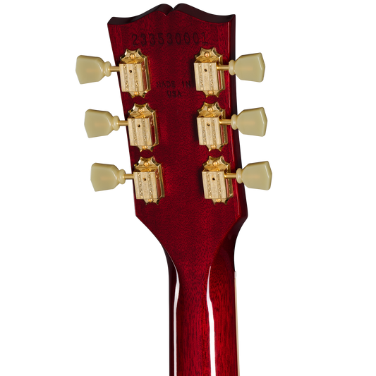 Gibson ES-345 Gold Hardware, Wine Red, Exclusive Electric Guitar Gibson