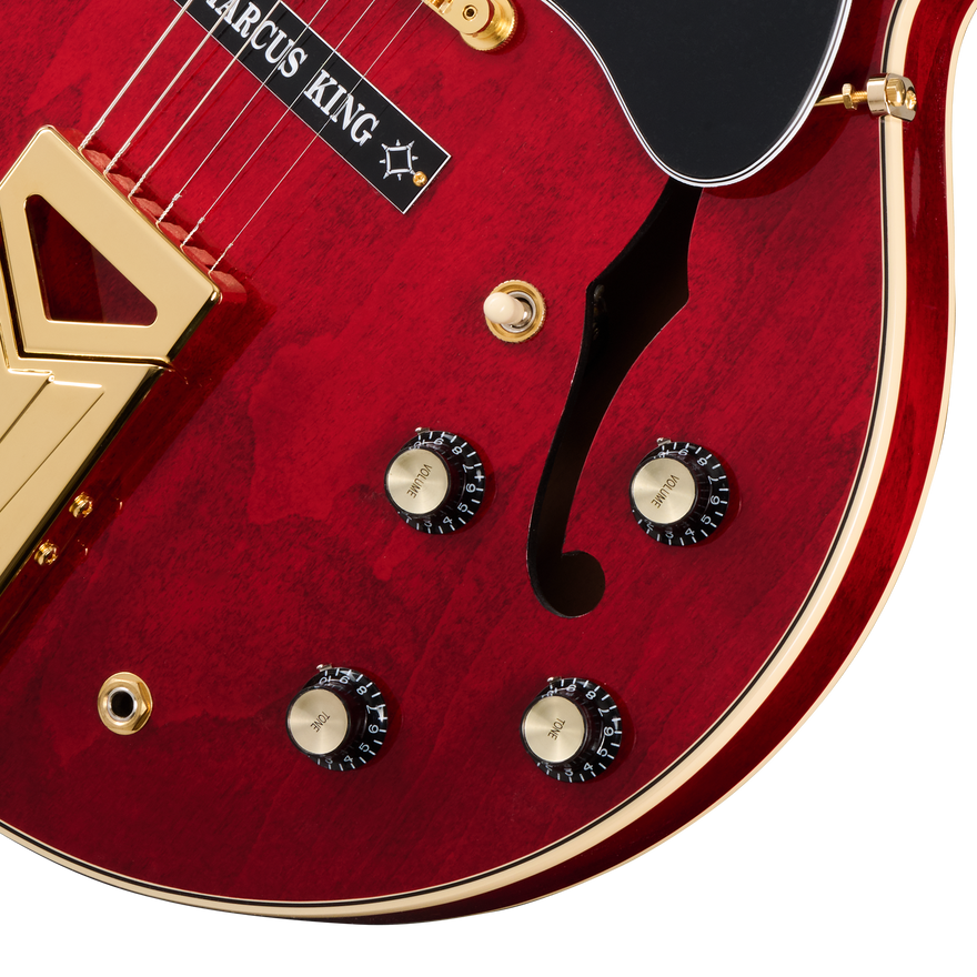 Gibson Marcus King ES-345, Sixties Cherry Electric Guitar Gibson