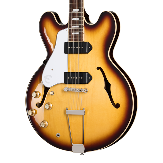 Epiphone USA Casino, Left-Handed, Vintage Sunburst Electric Guitar Epiphone