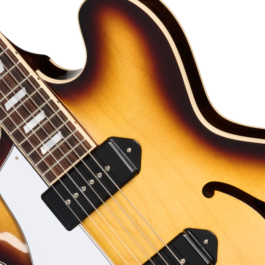 Epiphone USA Casino, Left-Handed, Vintage Sunburst Electric Guitar Epiphone
