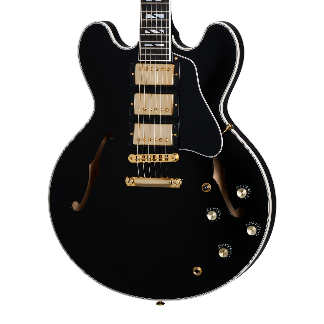 Gibson ES Supreme, Ebony, 3-Pickup, Exclusive Electric Guitar Gibson