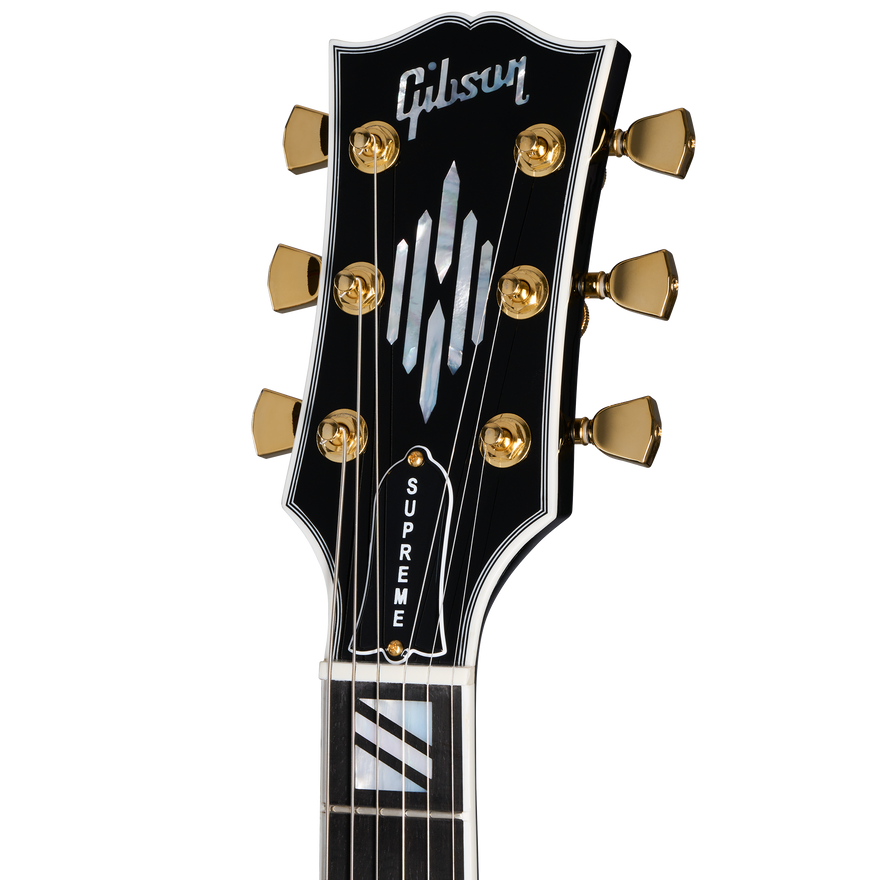 Gibson ES Supreme, Ebony, 3-Pickup, Exclusive Electric Guitar Gibson
