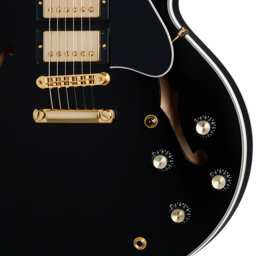 Gibson ES Supreme, Ebony, 3-Pickup, Exclusive Electric Guitar Gibson