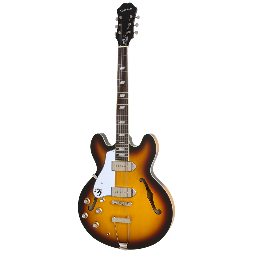 Epiphone Casino, Left-Handed, Vintage Sunburst Electric Guitar Epiphone