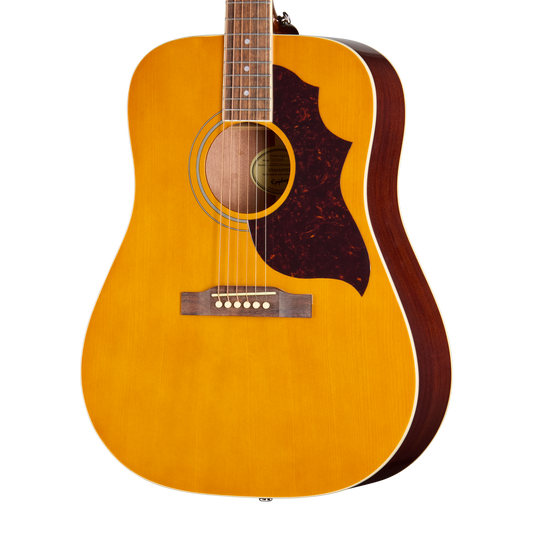Epiphone Hummingbird Tribute, Antique Natural Acoustic Guitar Gibson