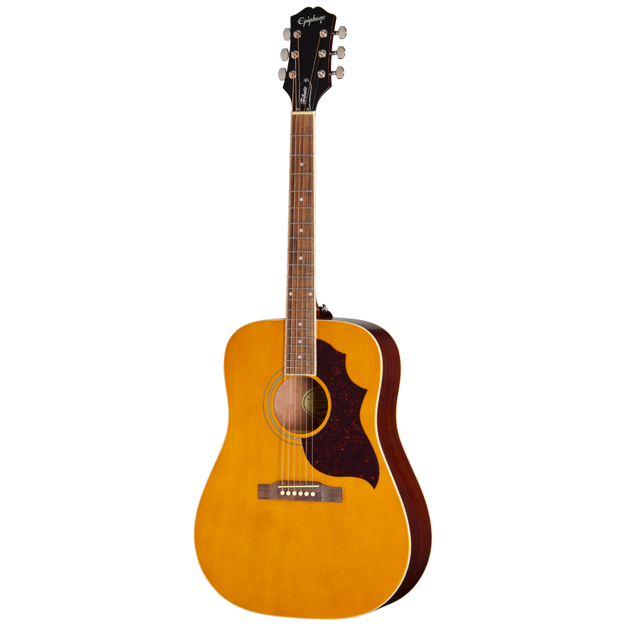 Epiphone Hummingbird Tribute, Antique Natural Acoustic Guitar Gibson