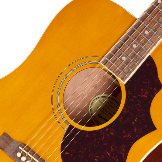 Epiphone Hummingbird Tribute, Antique Natural Acoustic Guitar Gibson