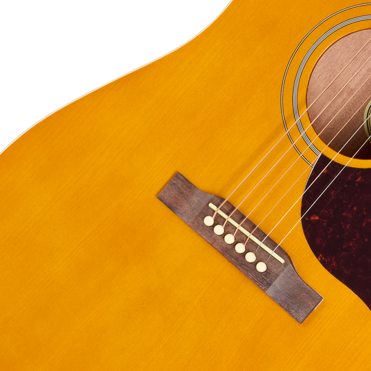 Epiphone Hummingbird Tribute, Antique Natural Acoustic Guitar Gibson