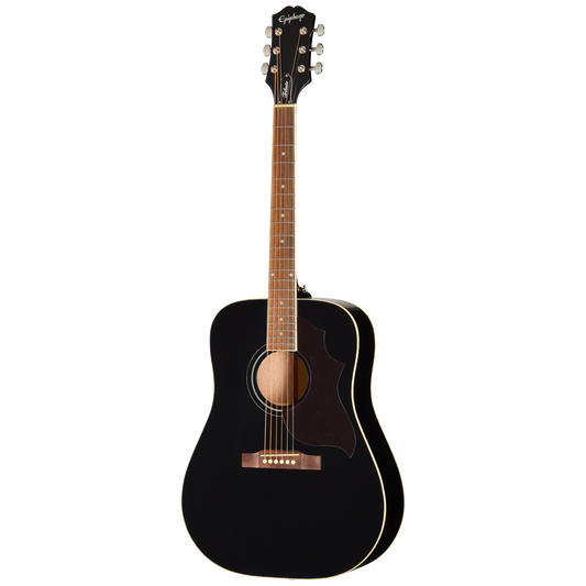 Epiphone Hummingbird Tribute, Ebony Acoustic Guitar Gibson