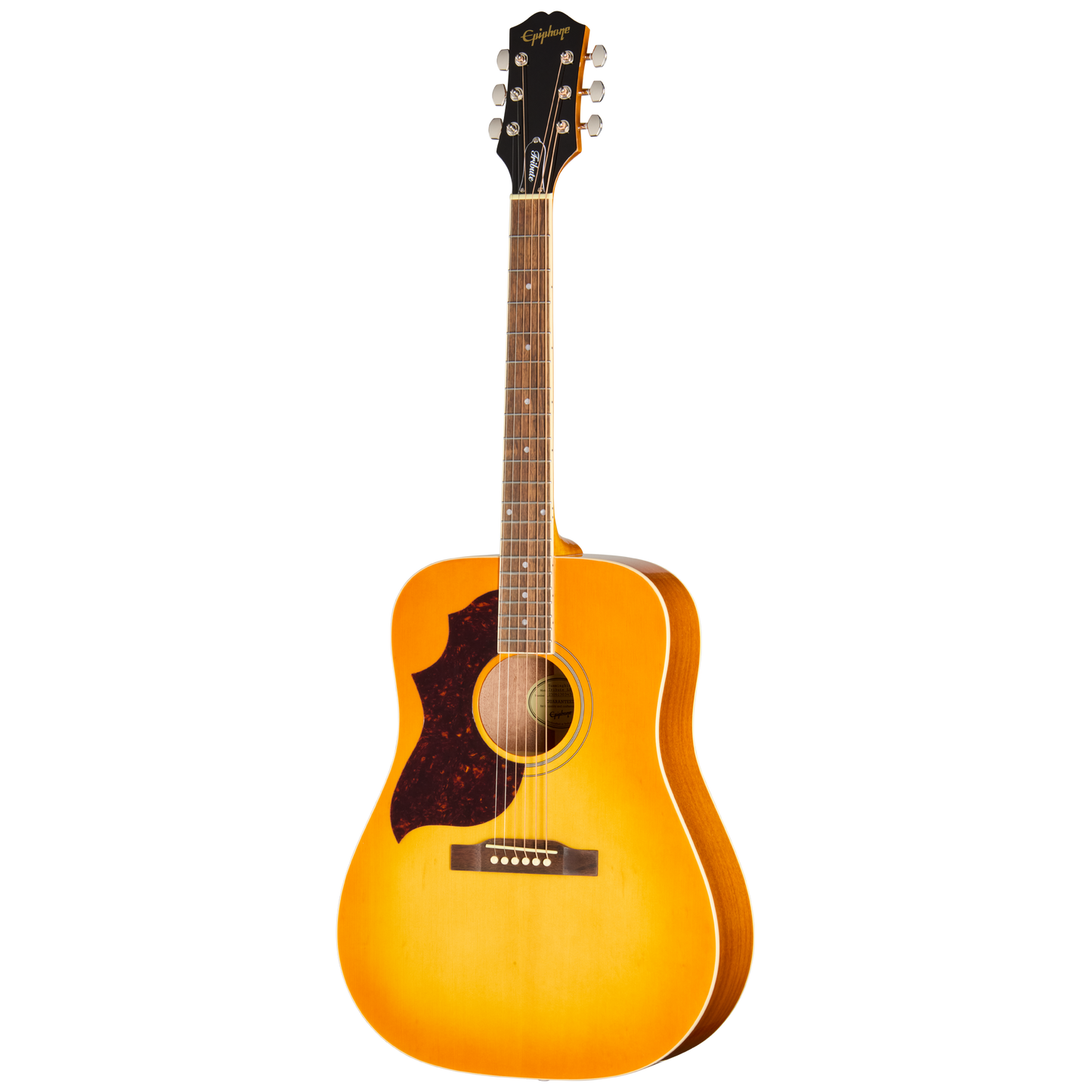 Epiphone Hummingbird Tribute, Left-Handed, Heritage Cherry Sunburst Acoustic Guitar Gibson