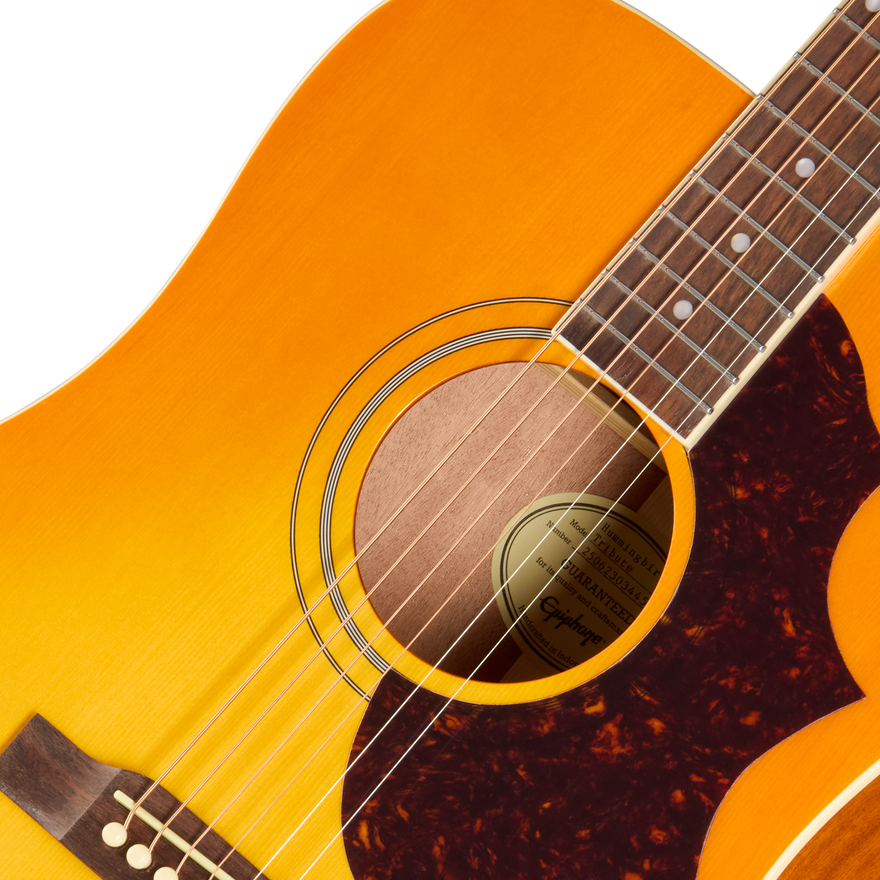 Epiphone Hummingbird Tribute, Heritage Cherry Sunburst Acoustic Guitar Gibson