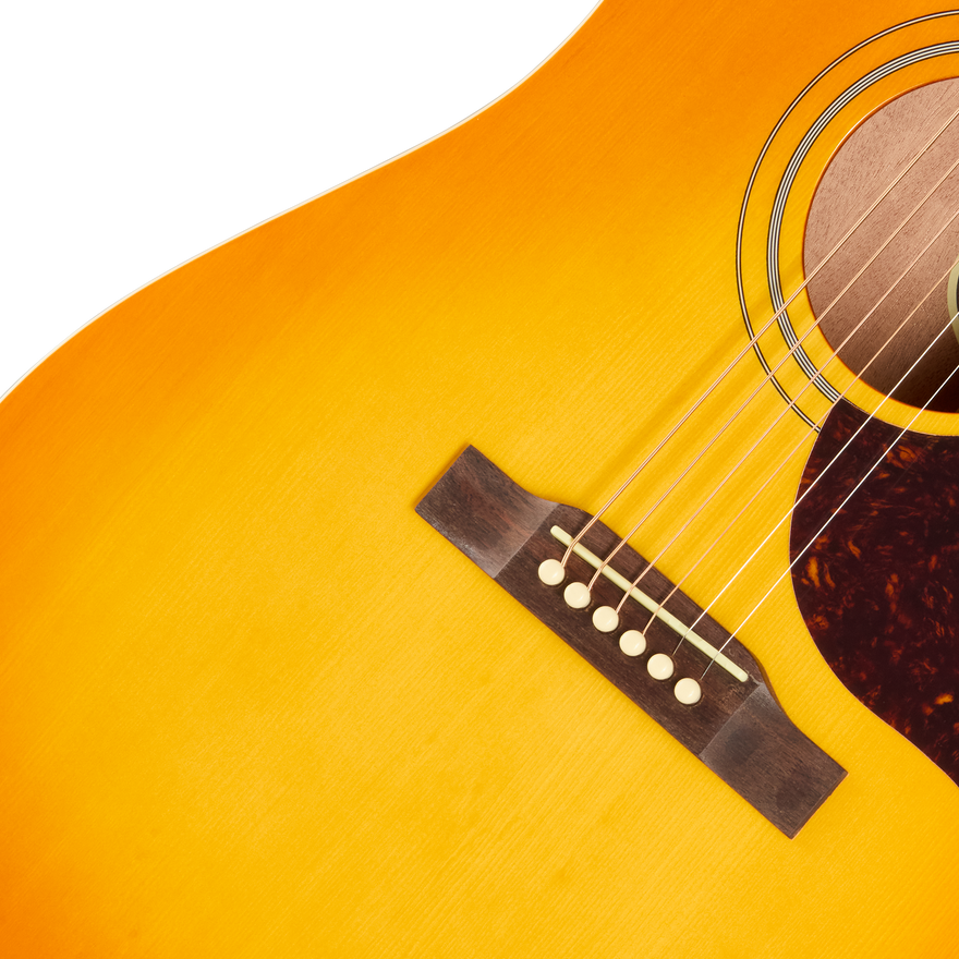 Epiphone Hummingbird Tribute, Heritage Cherry Sunburst Acoustic Guitar Gibson