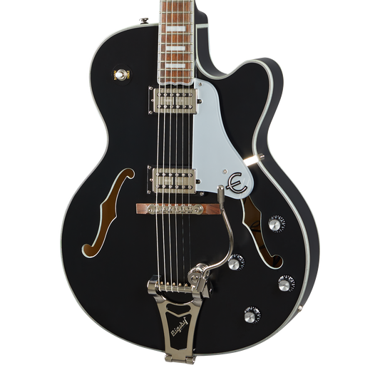 Epiphone Emperor Swingster, Black Aged Gloss Electric Guitar Epiphone