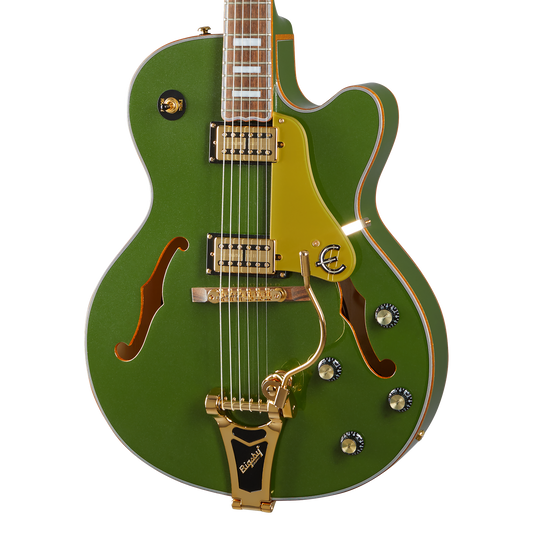 Epiphone Emperor Swingster, Forest Green Metallic Electric Guitar Epiphone