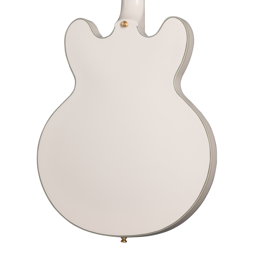 Epiphone Emily Wolfe "White Wolfe" Sheraton, Aged Bone White Electric Guitar Epiphone