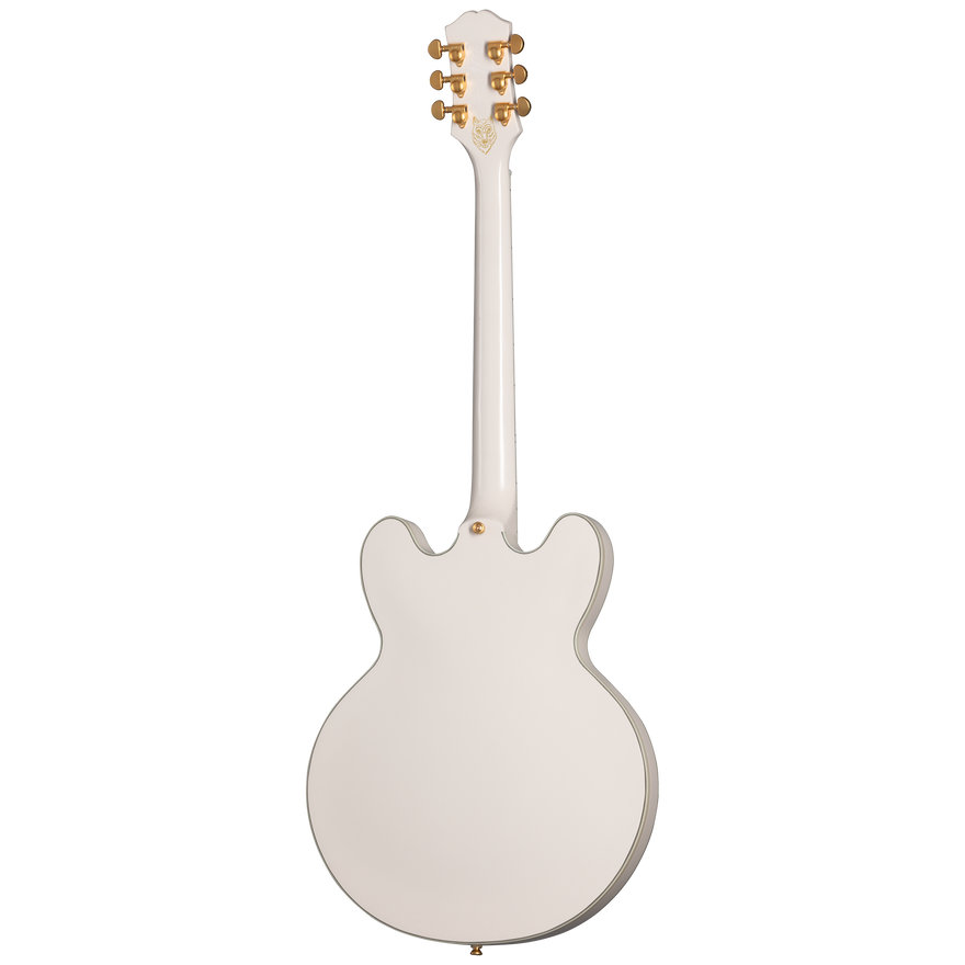 Epiphone Emily Wolfe "White Wolfe" Sheraton, Aged Bone White Electric Guitar Epiphone