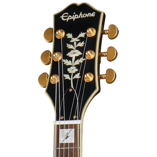 Epiphone Emily Wolfe Sheraton Stealth, Black Aged Gloss Electric Guitar Epiphone