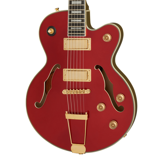 Epiphone Uptown Kat ES, Ruby Red Metallic Electric Guitar Epiphone