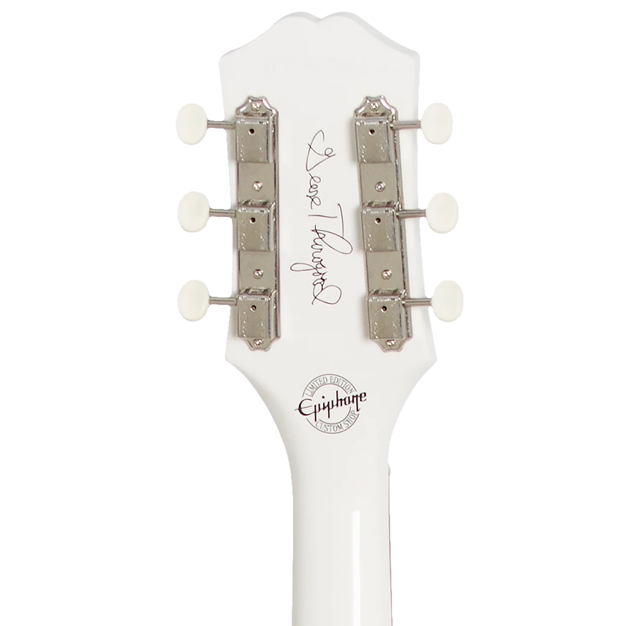 Epiphone George Thorogood White Fang Outfit, Bone White Electric Guitar Epiphone