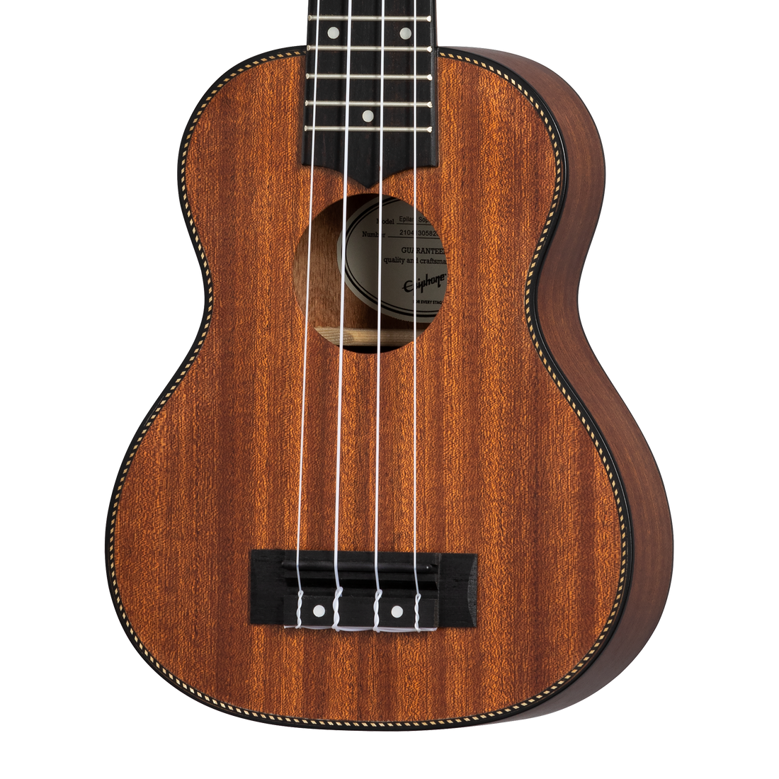 Epiphone EpiLani Soprano Ukulele, Natural Satin Ukulele Epiphone