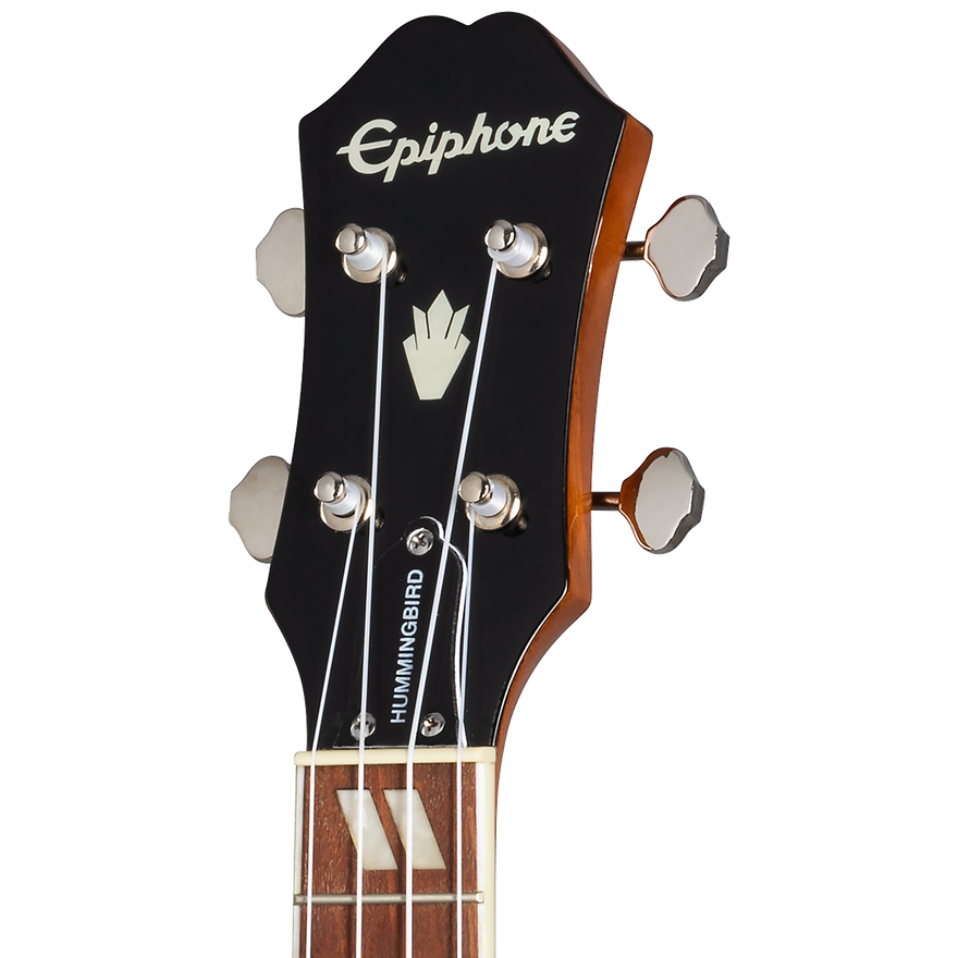 Epiphone Hummingbird Studio Tenor Ukulele, Faded Cherry Sunburst Ukulele Epiphone
