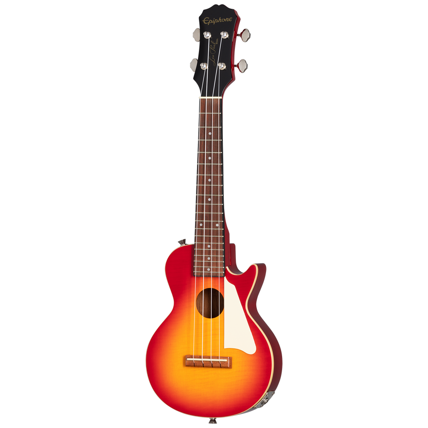 Epiphone Les Paul Concert Ukulele, Heritage Cherry Sunburst Ukulele Epiphone