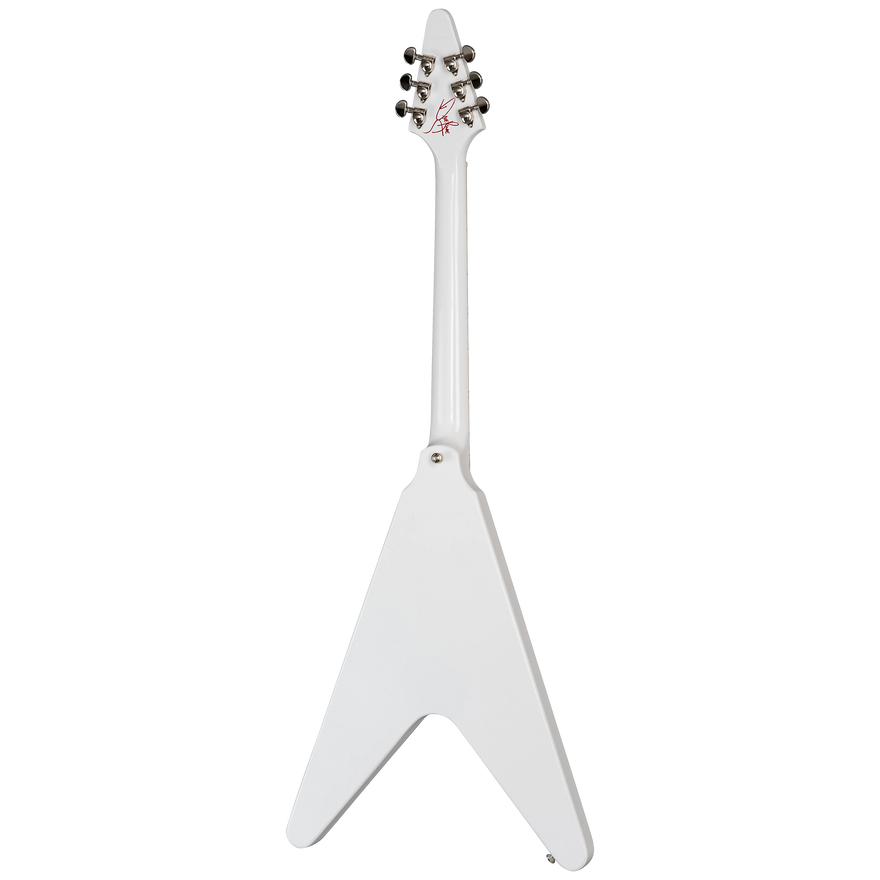 Epiphone Dave Rude Flying V, Alpine White Electric Guitar Epiphone