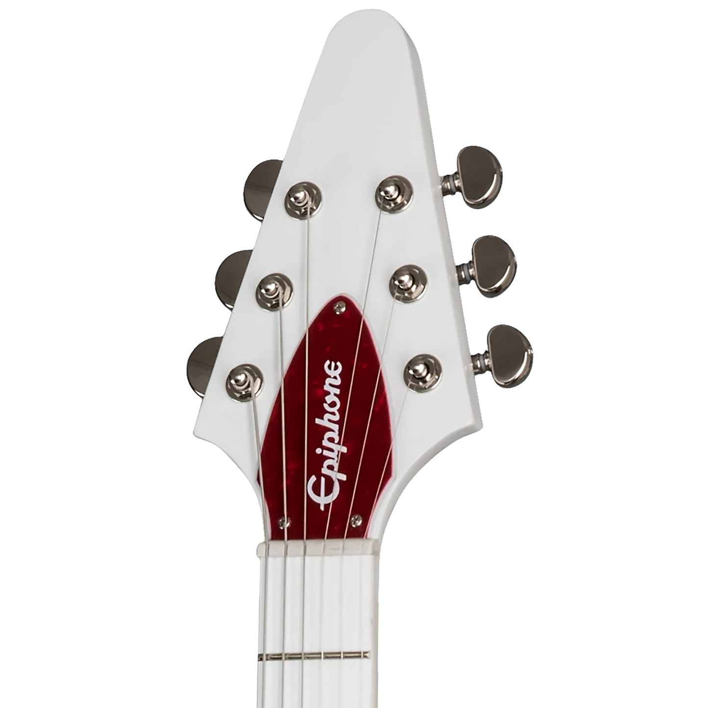 Epiphone Dave Rude Flying V, Alpine White Electric Guitar Epiphone