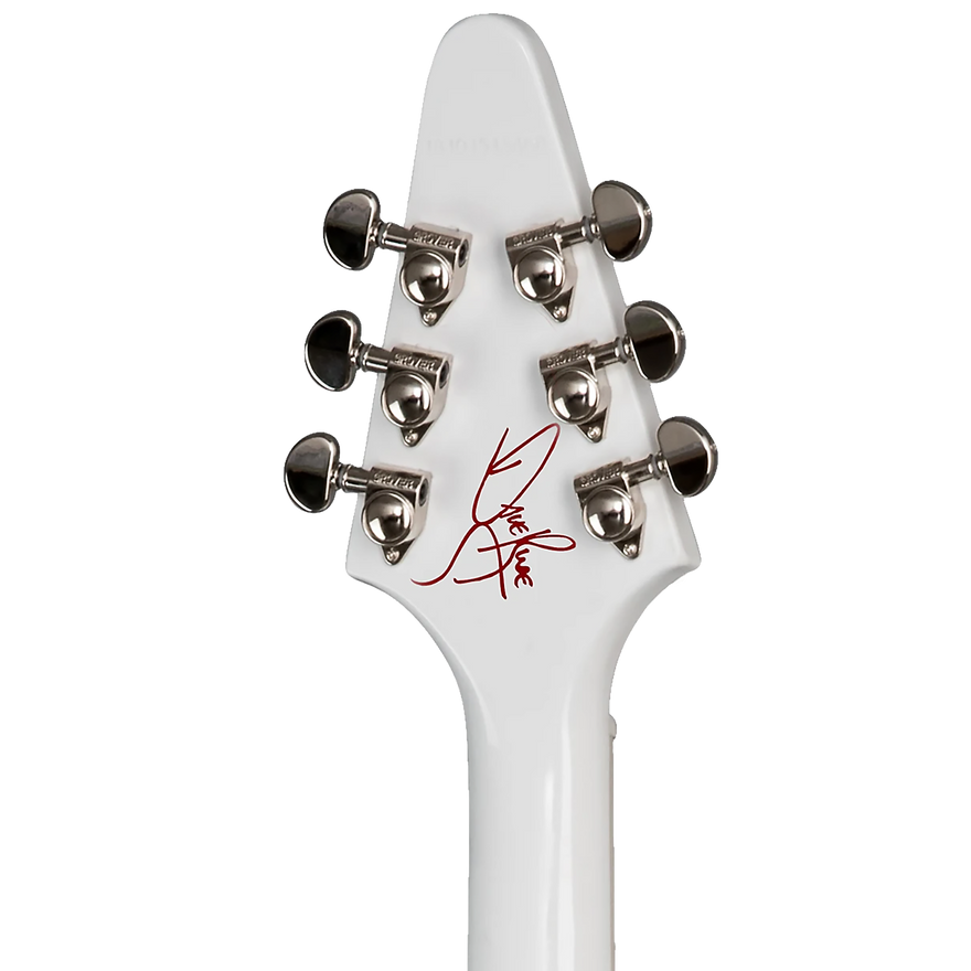Epiphone Dave Rude Flying V, Alpine White Electric Guitar Epiphone