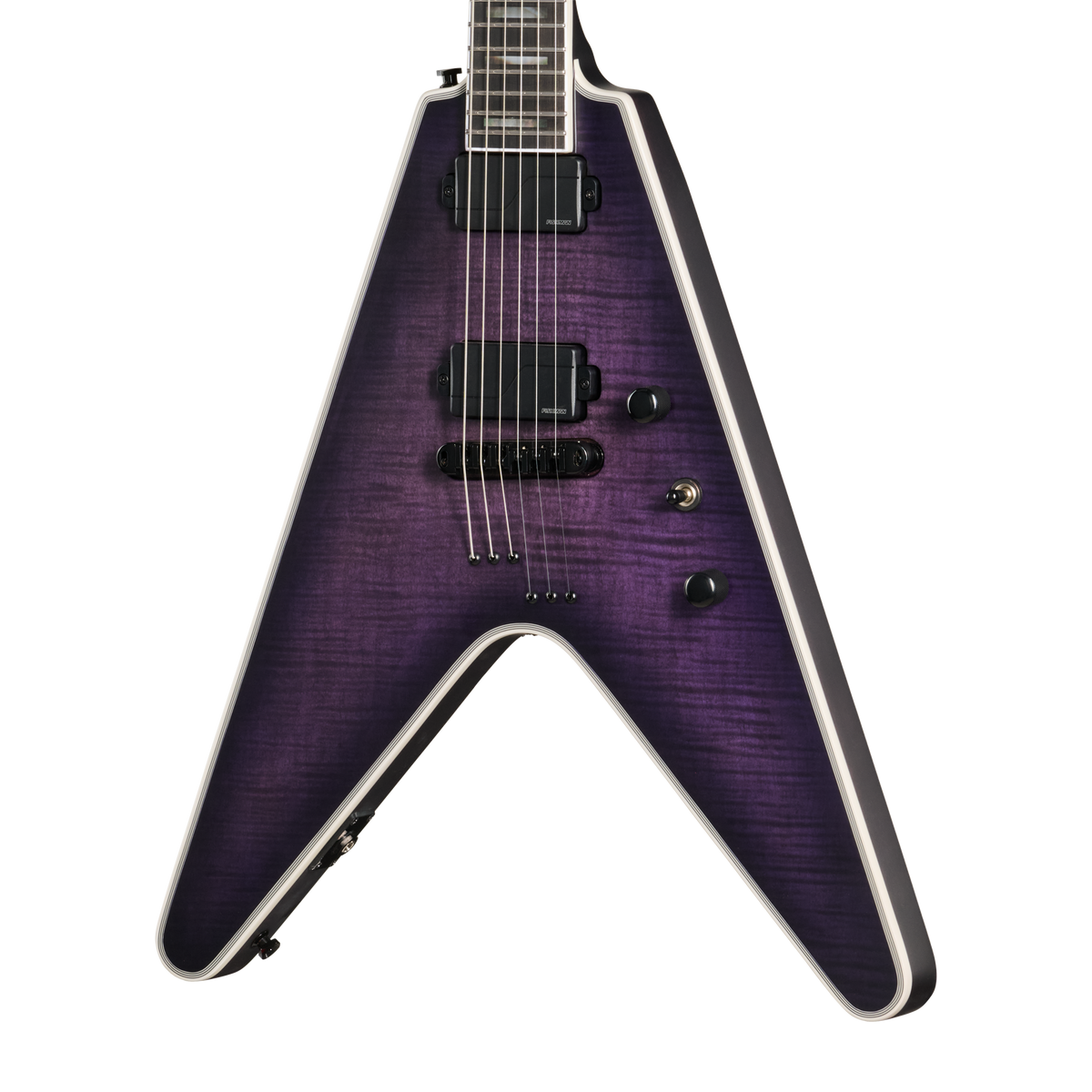 Epiphone Prophecy Flying V, Orchid Bloom Satin Electric Guitar Epiphone