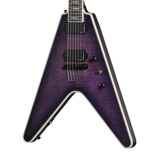 Epiphone Prophecy Flying V, Orchid Bloom Satin Electric Guitar Epiphone