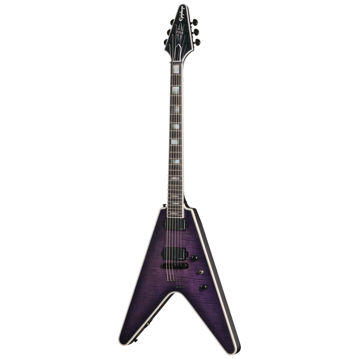 Epiphone Prophecy Flying V, Orchid Bloom Satin Electric Guitar Epiphone