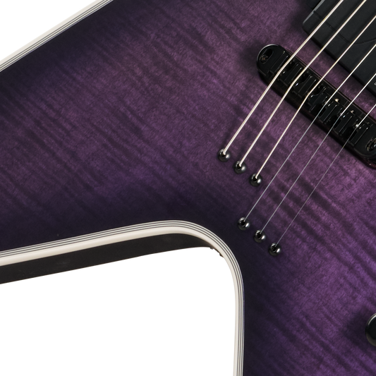 Epiphone Prophecy Flying V, Orchid Bloom Satin Electric Guitar Epiphone