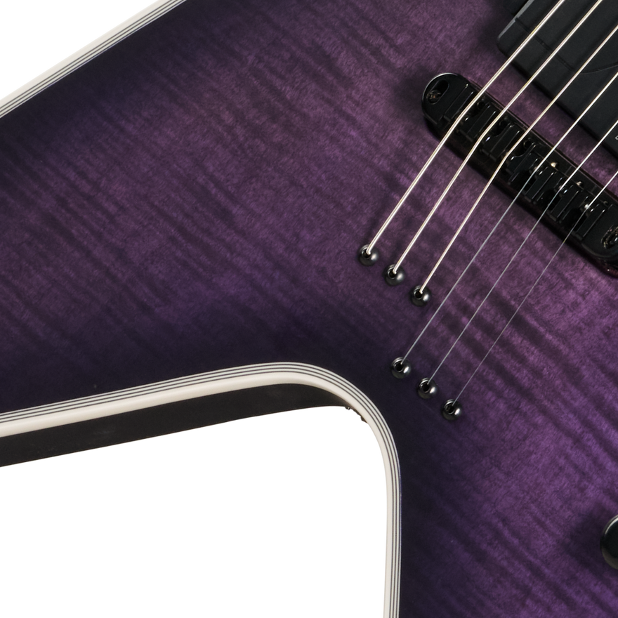 Epiphone Prophecy Flying V, Orchid Bloom Satin Electric Guitar Epiphone