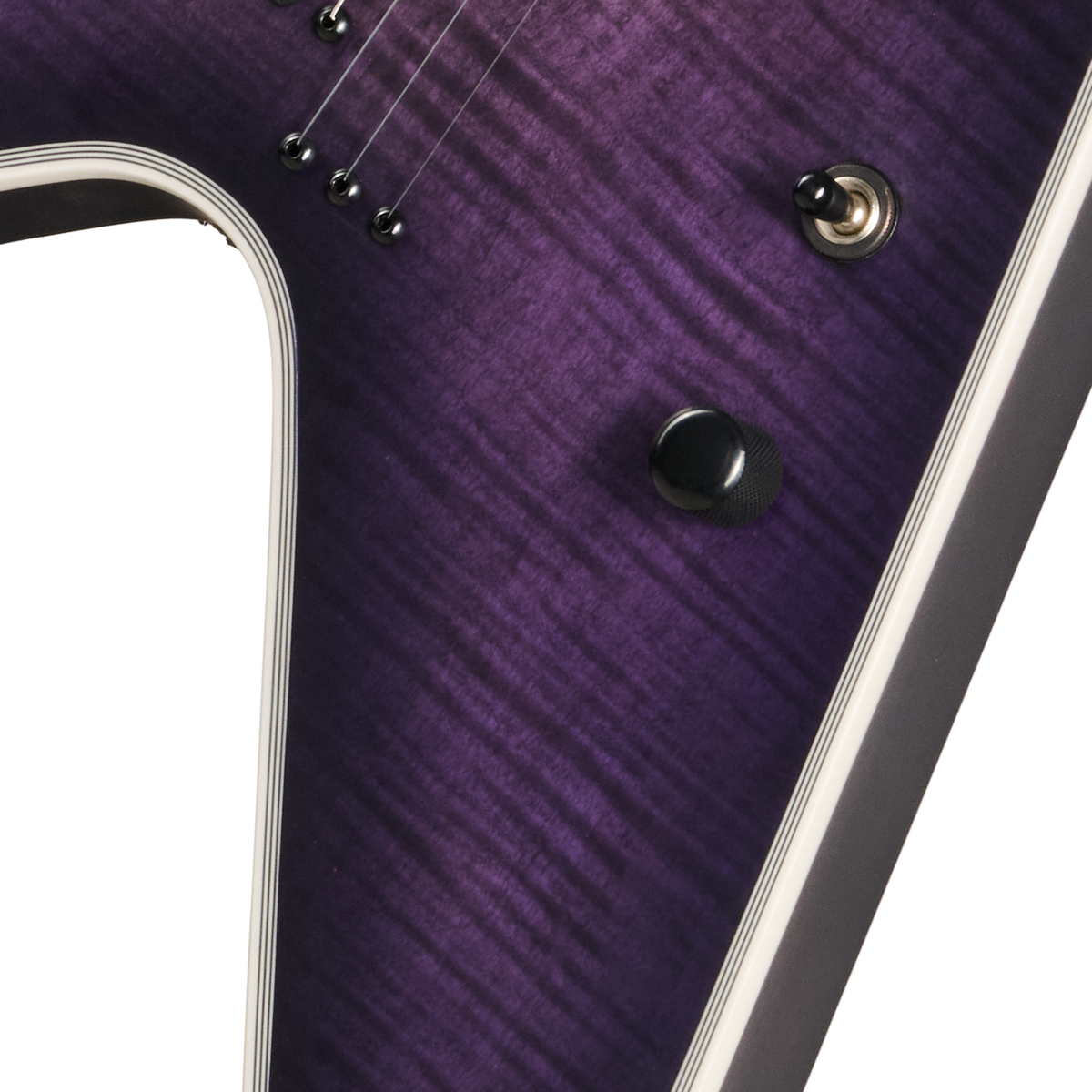 Epiphone Prophecy Flying V, Orchid Bloom Satin Electric Guitar Epiphone