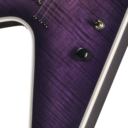 Epiphone Prophecy Flying V, Orchid Bloom Satin Electric Guitar Epiphone