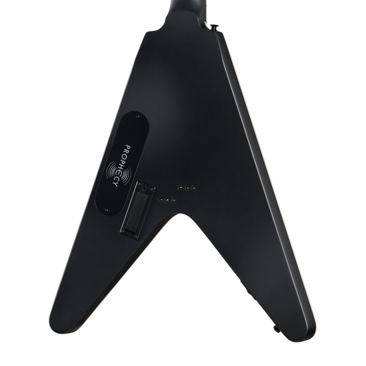 Epiphone Prophecy Flying V, Obsidian Storm Satin Electric Guitar Epiphone