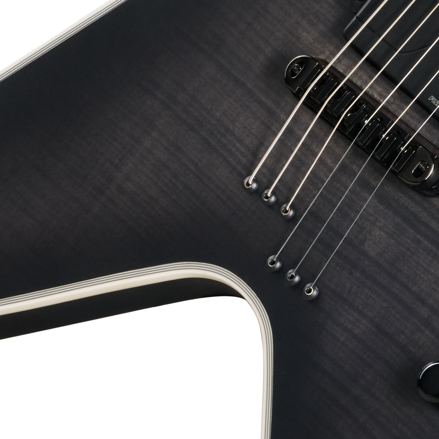 Epiphone Prophecy Flying V, Obsidian Storm Satin Electric Guitar Epiphone