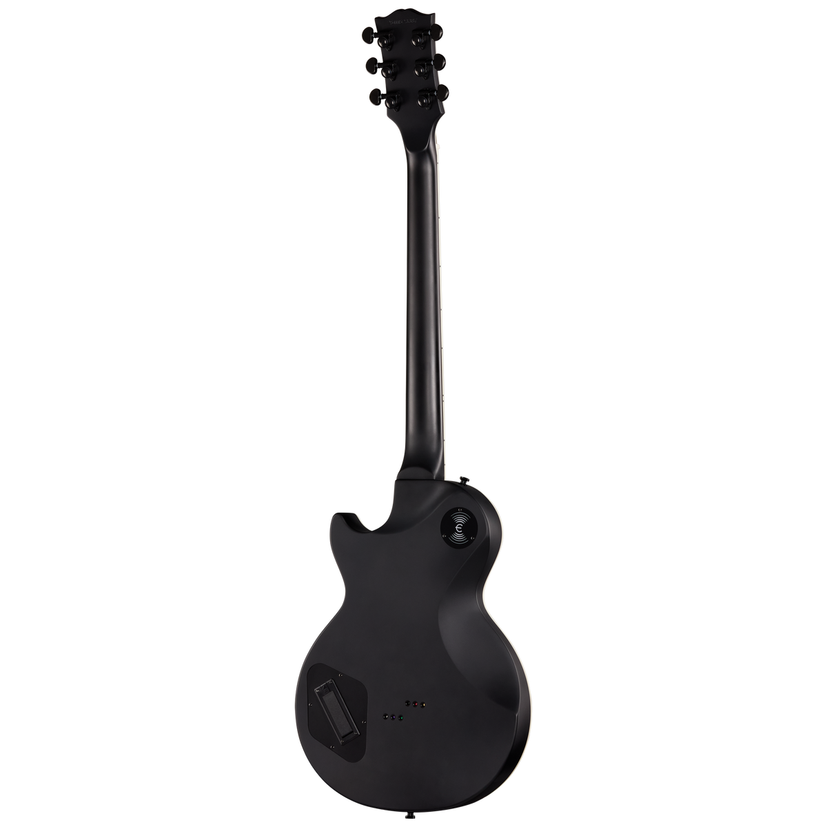 Epiphone Prophecy Les Paul Baritone, Obsidian Storm Satin Electric Guitar Epiphone