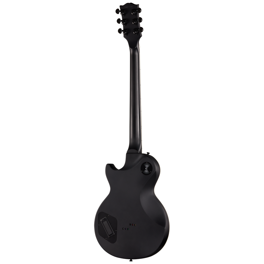 Epiphone Prophecy Les Paul Baritone, Obsidian Storm Satin Electric Guitar Epiphone