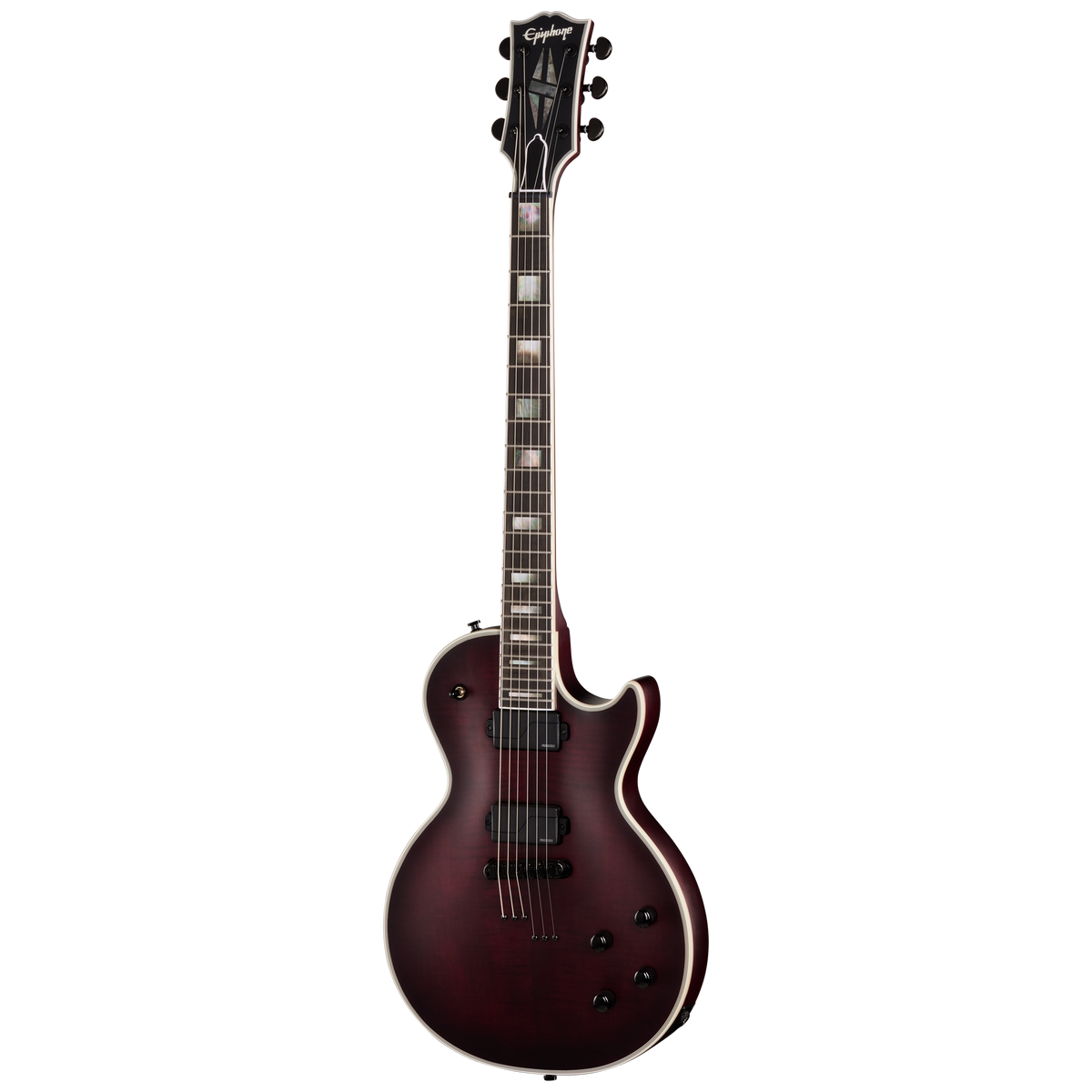 Epiphone Prophecy Les Paul, Crimson Fog Satin Electric Guitar Epiphone