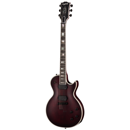 Epiphone Prophecy Les Paul, Crimson Fog Satin Electric Guitar Epiphone