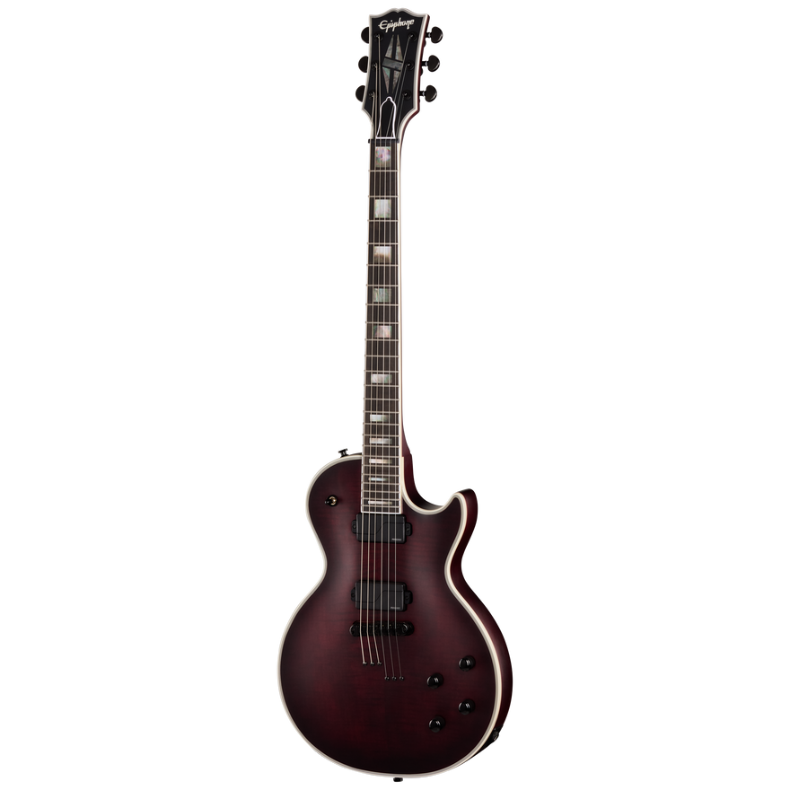 Epiphone Prophecy Les Paul, Crimson Fog Satin Electric Guitar Epiphone