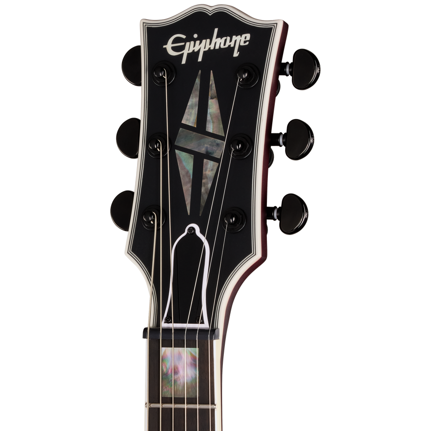 Epiphone Prophecy Les Paul, Crimson Fog Satin Electric Guitar Epiphone