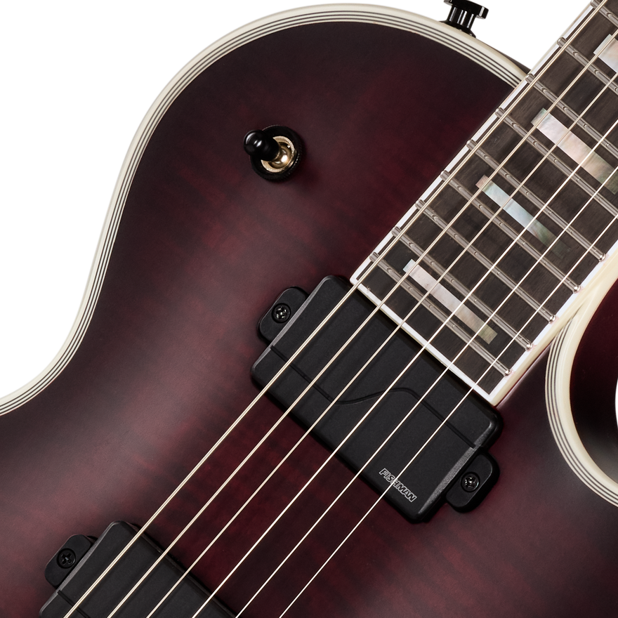 Epiphone Prophecy Les Paul, Crimson Fog Satin Electric Guitar Epiphone