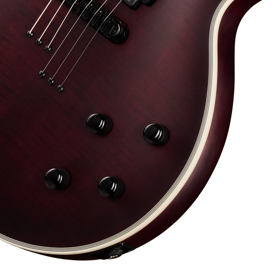 Epiphone Prophecy Les Paul, Crimson Fog Satin Electric Guitar Epiphone