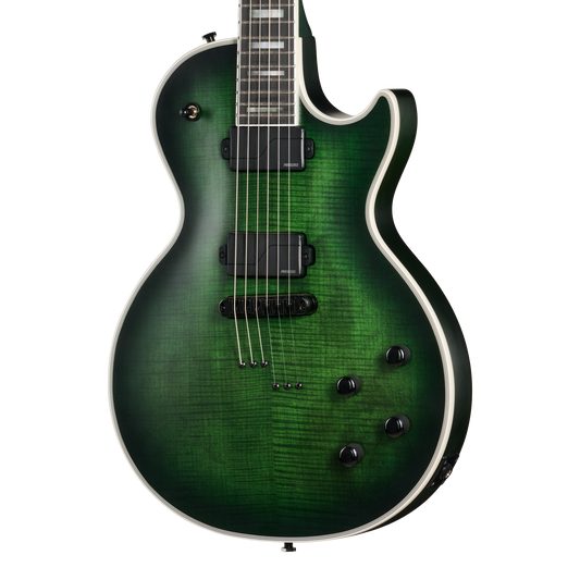 Epiphone Prophecy Les Paul, Forest Phantom Satin Electric Guitar Epiphone