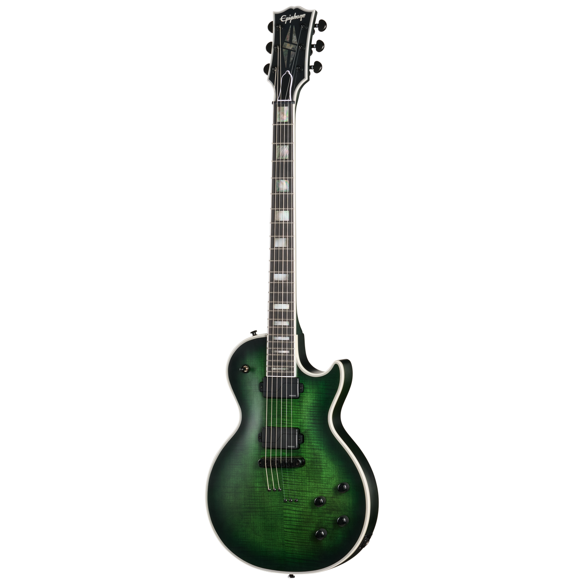 Epiphone Prophecy Les Paul, Forest Phantom Satin Electric Guitar Epiphone