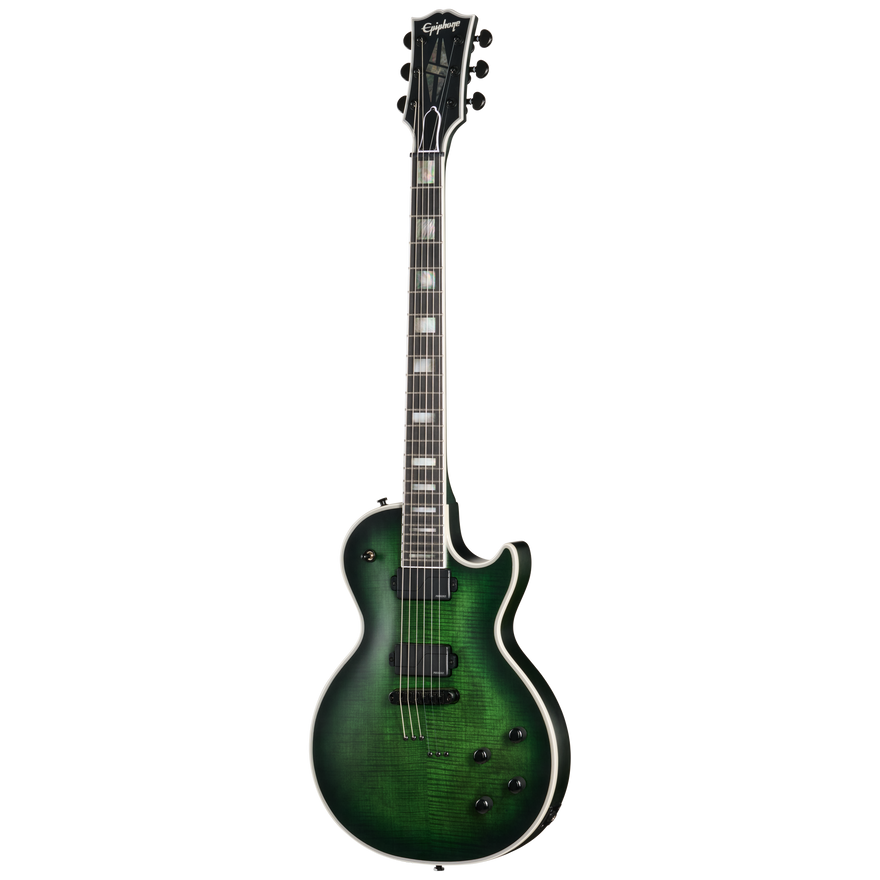 Epiphone Prophecy Les Paul, Forest Phantom Satin Electric Guitar Epiphone